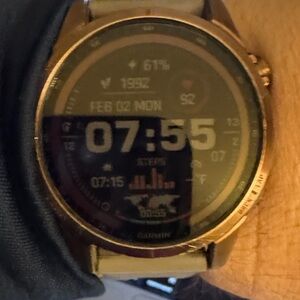 Garmin Rose Gold Smartwatch